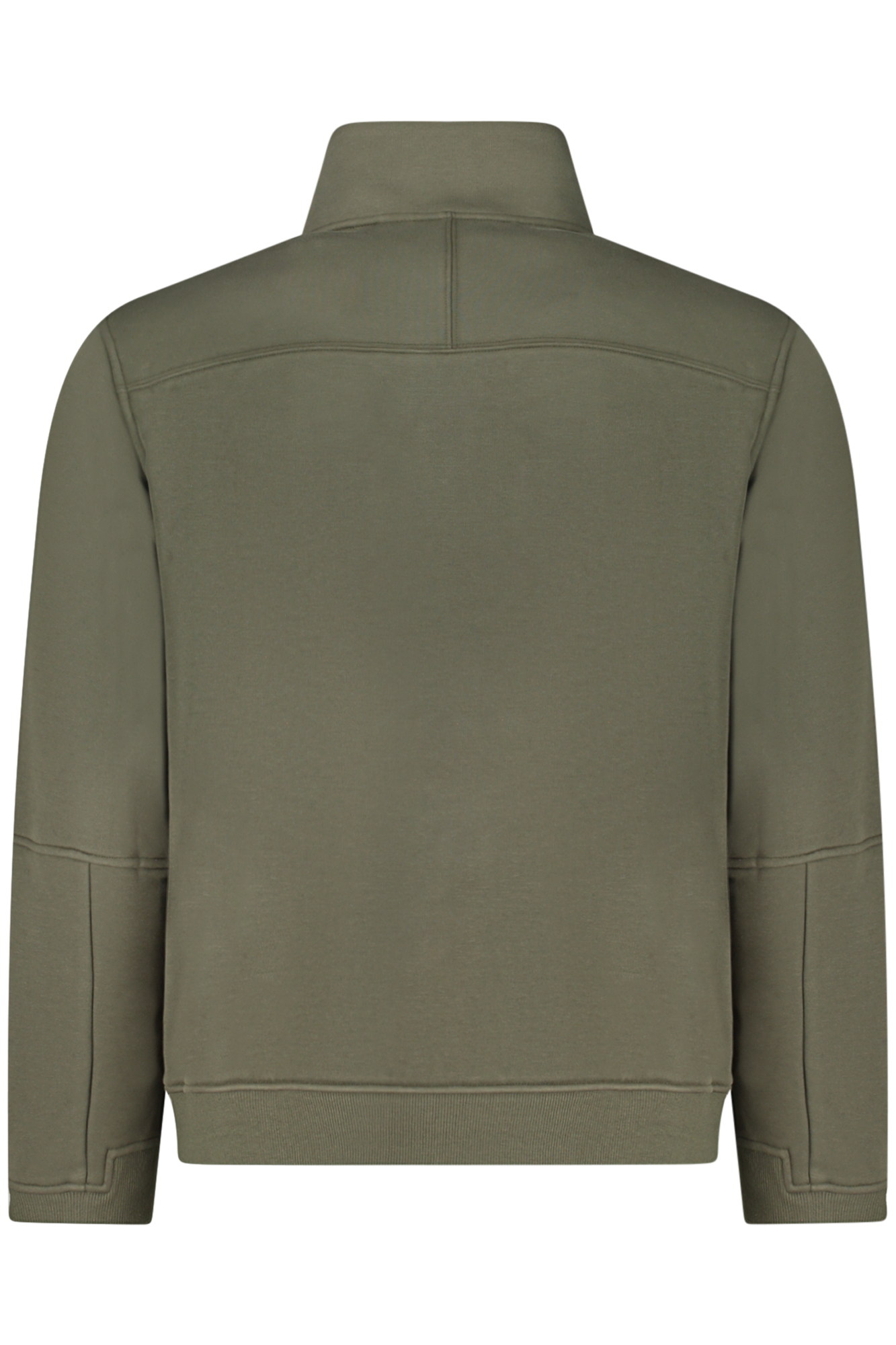 K-WAY FELPA CON ZIP UOMO - Verde - immagine 2