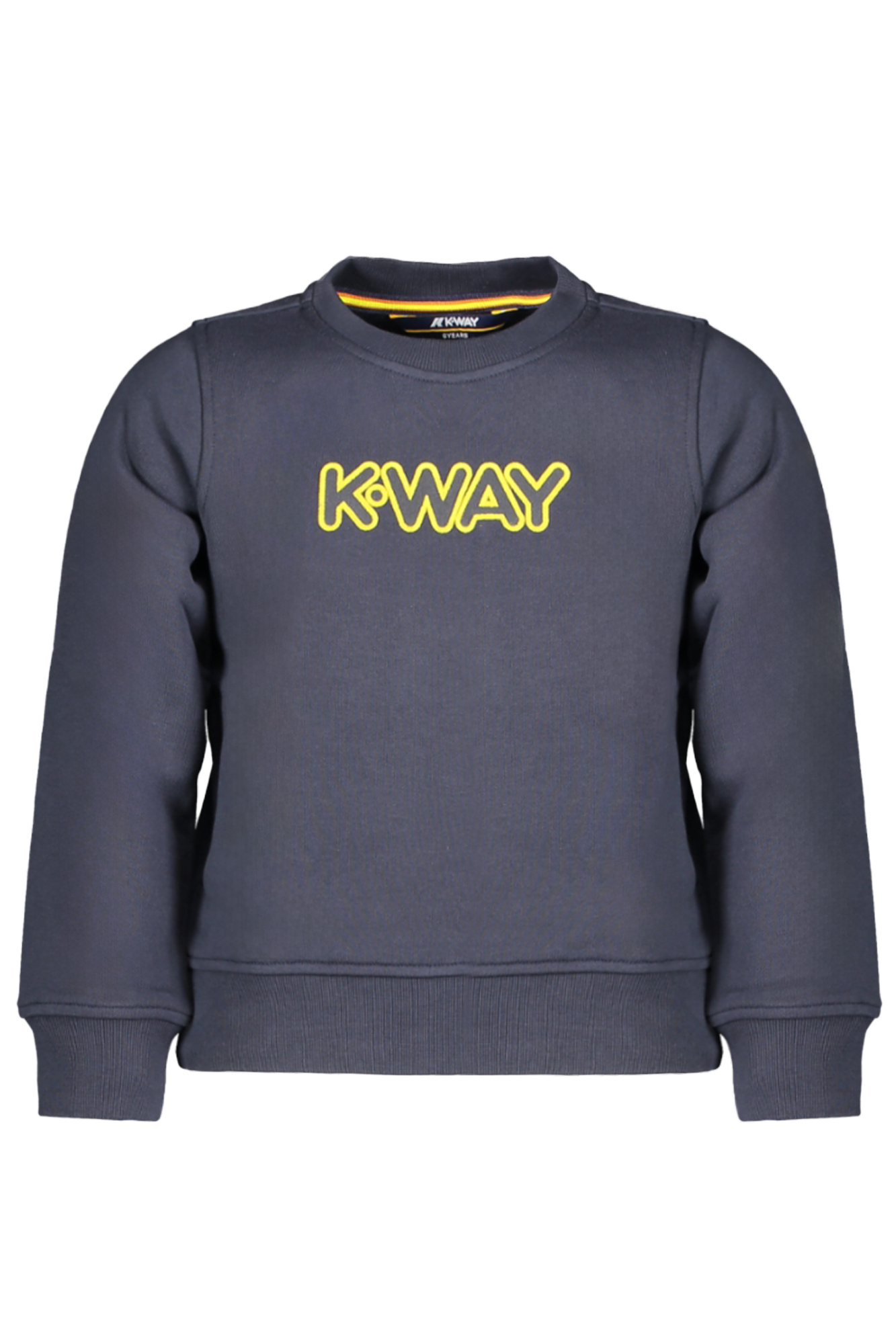 K-WAY FELPA SENZA ZIP BAMBINO - Blu
