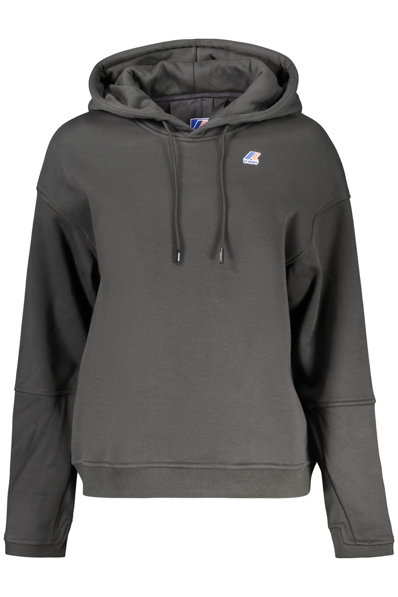 K-WAY FELPA SENZA ZIP UOMO - Nero