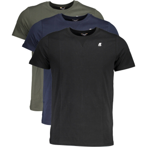K-WAY T-SHIRT MANICHE CORTE UOMO - Nero