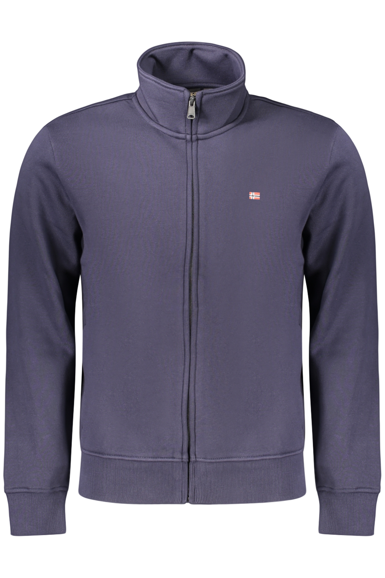 NAPAPIJRI FELPA CON ZIP UOMO - Blu