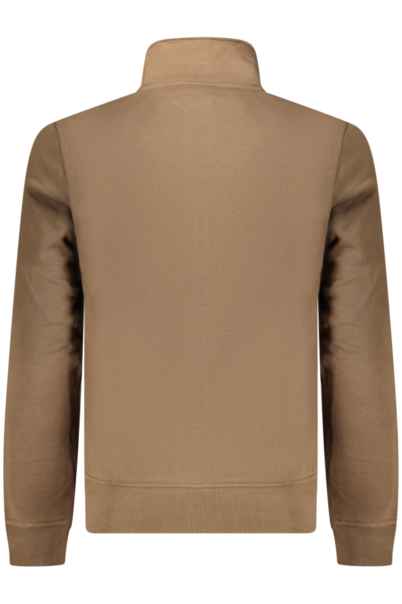 NAPAPIJRI FELPA CON ZIP UOMO - Marrone - immagine 2