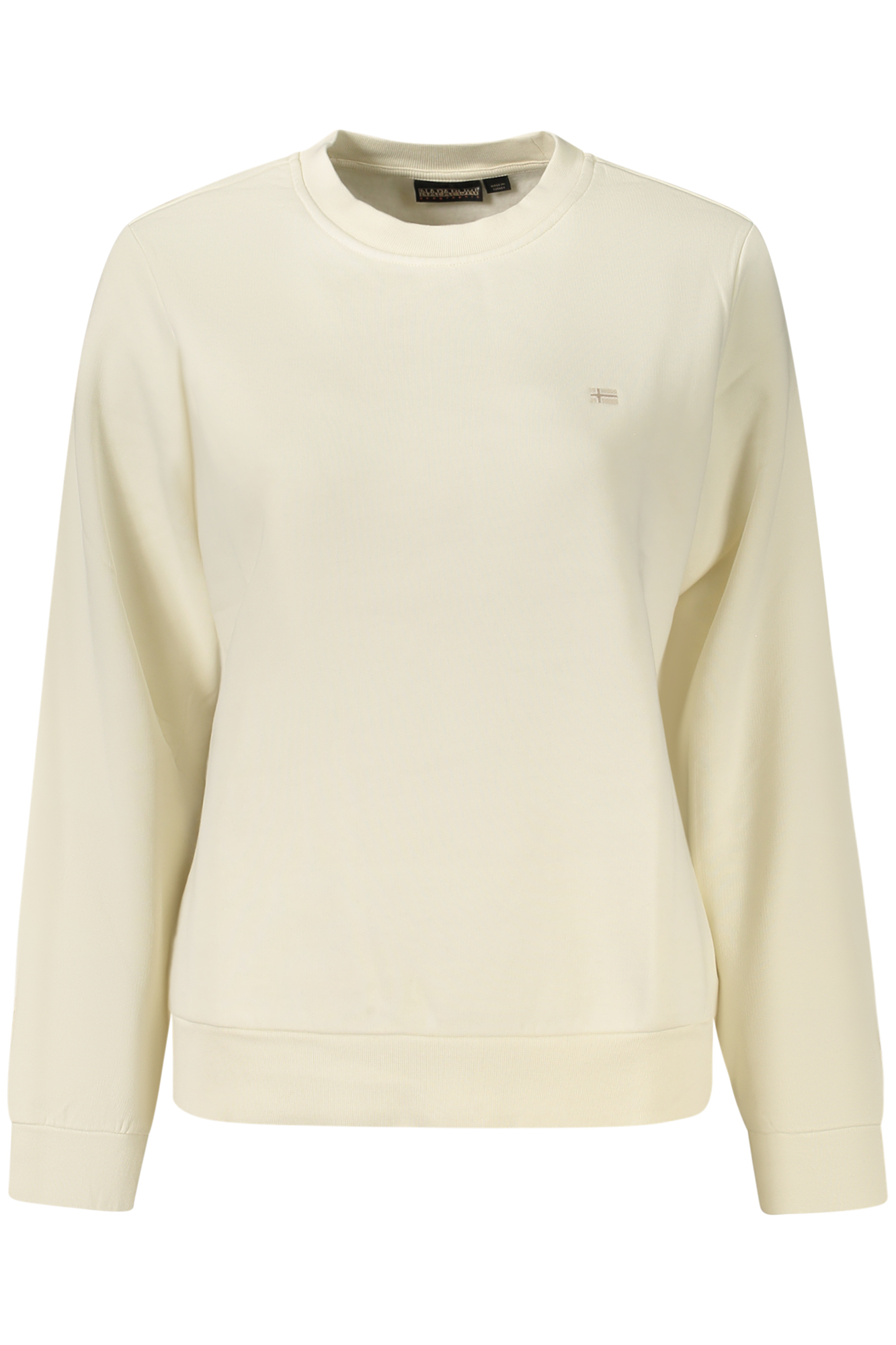 NAPAPIJRI FELPA SENZA ZIP DONNA - Bianco