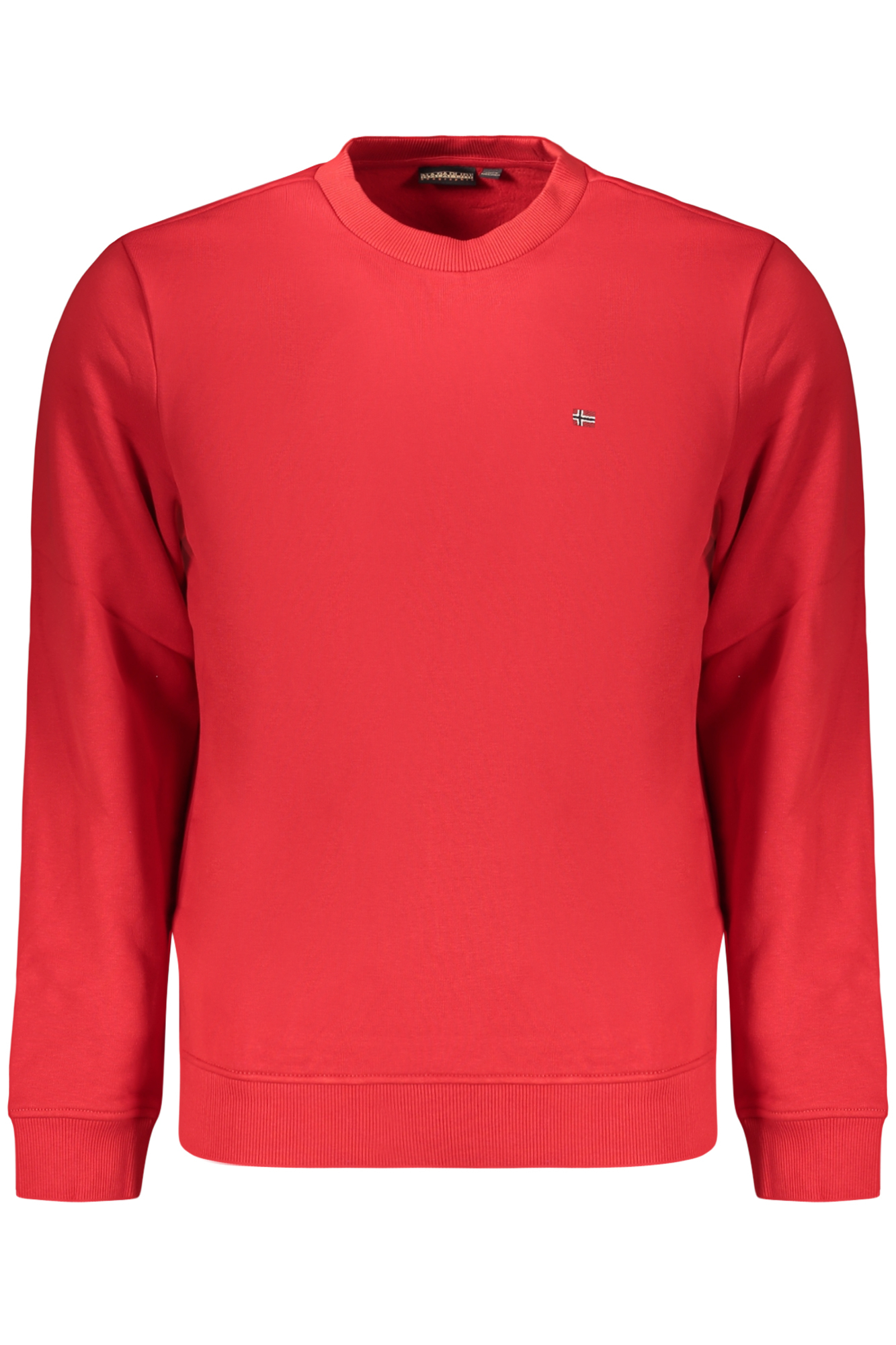 NAPAPIJRI FELPA SENZA ZIP UOMO - Rosso