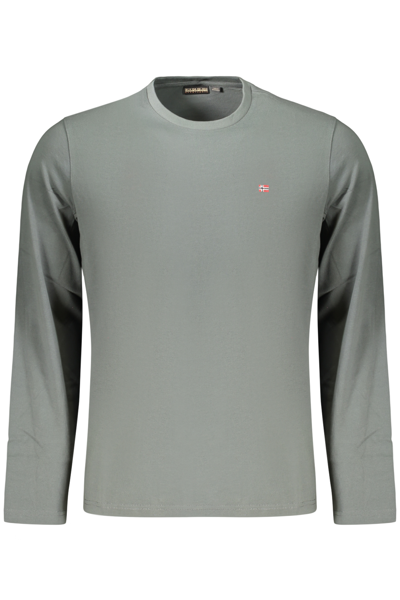 NAPAPIJRI T-SHIRT MANICHE LUNGHE UOMO - Verde