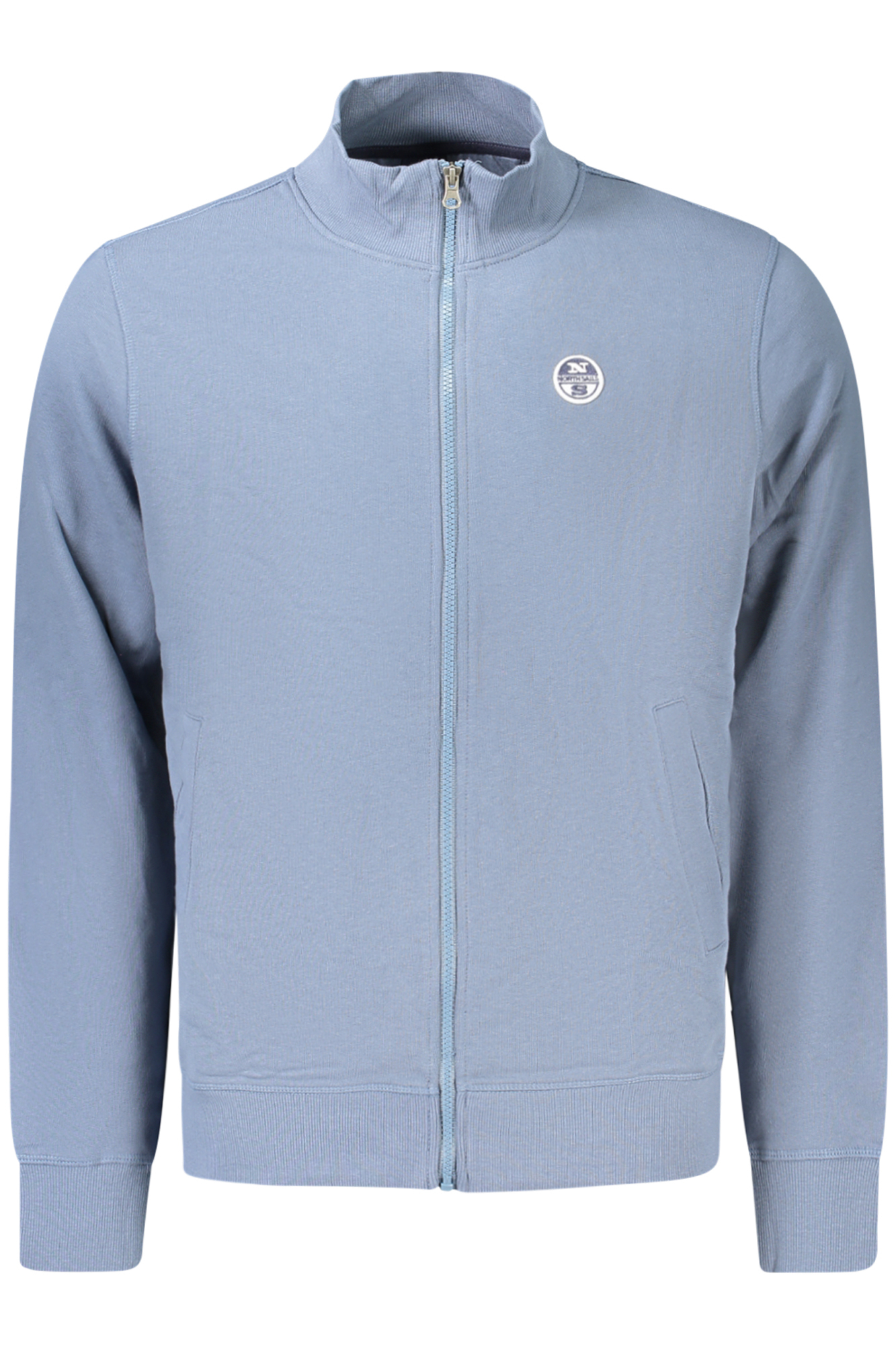 NORTH SAILS FELPA CON ZIP UOMO - Blu