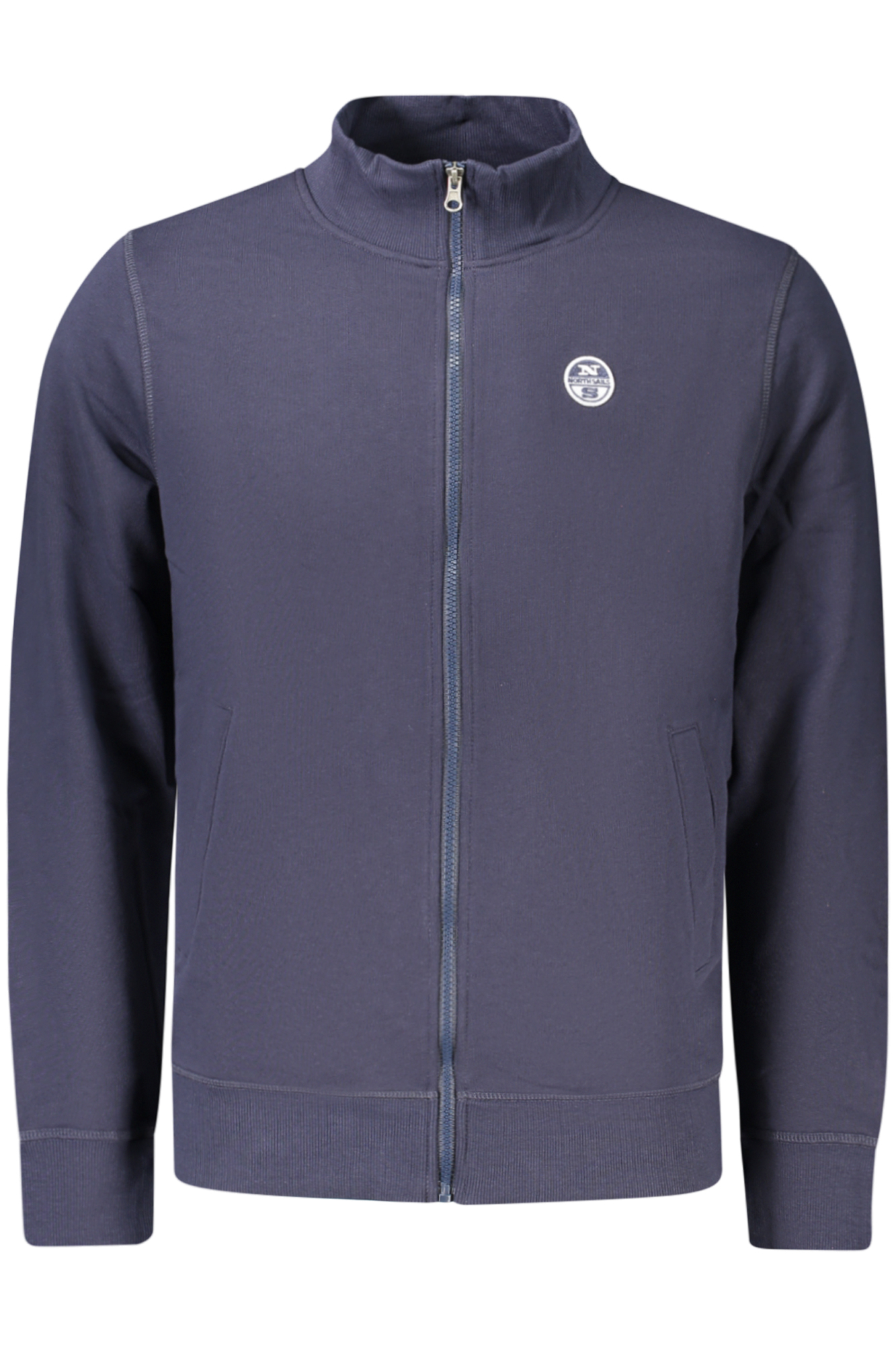 NORTH SAILS FELPA CON ZIP UOMO - Blu