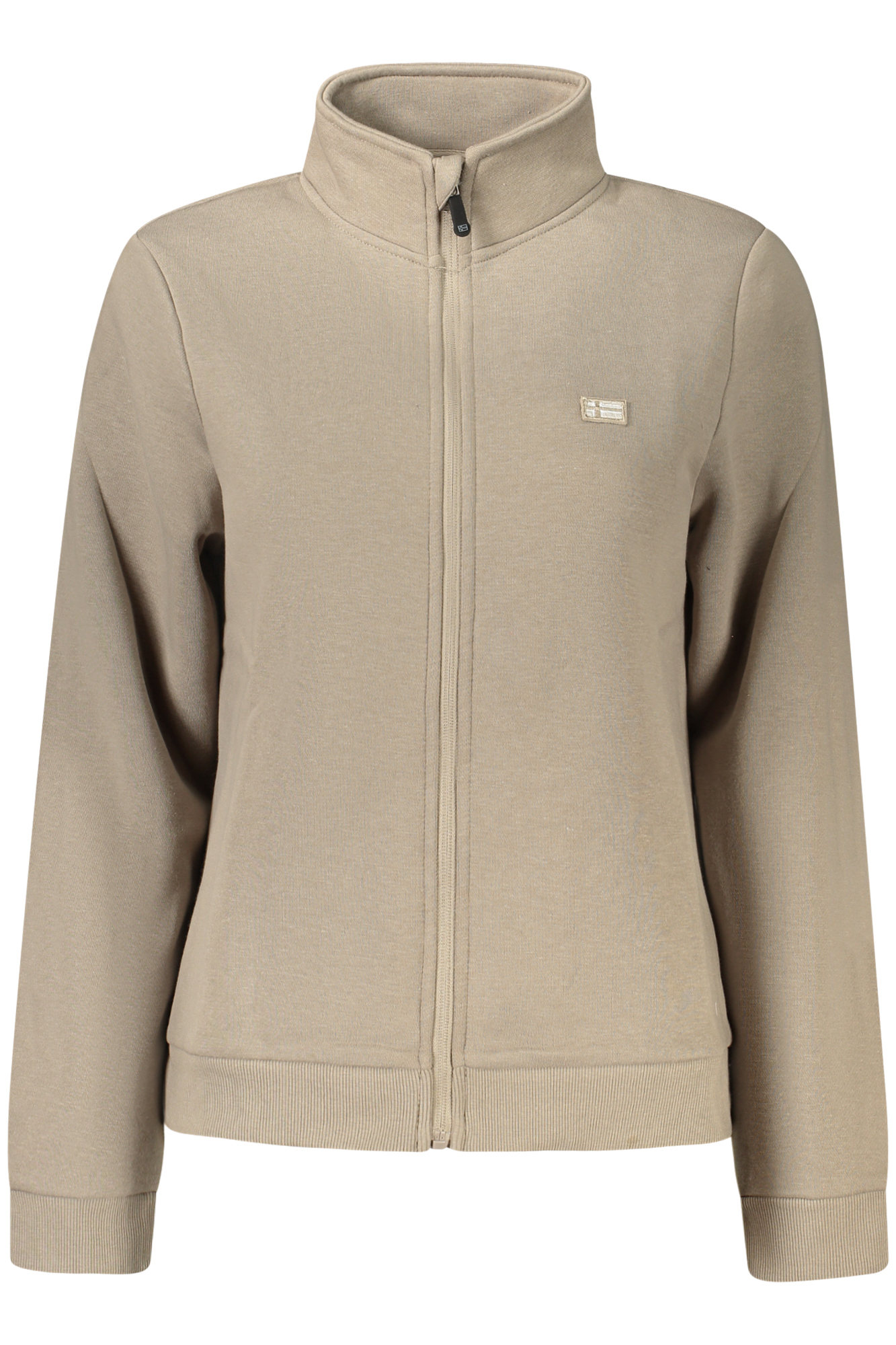 NORWAY 1963 FELPA CON ZIP DONNA - Beige