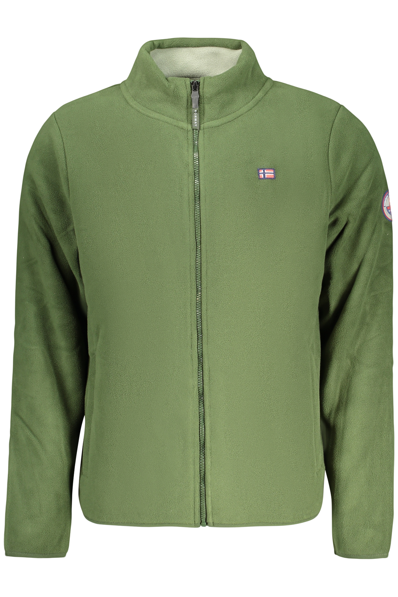 NORWAY 1963 FELPA CON ZIP UOMO - Verde