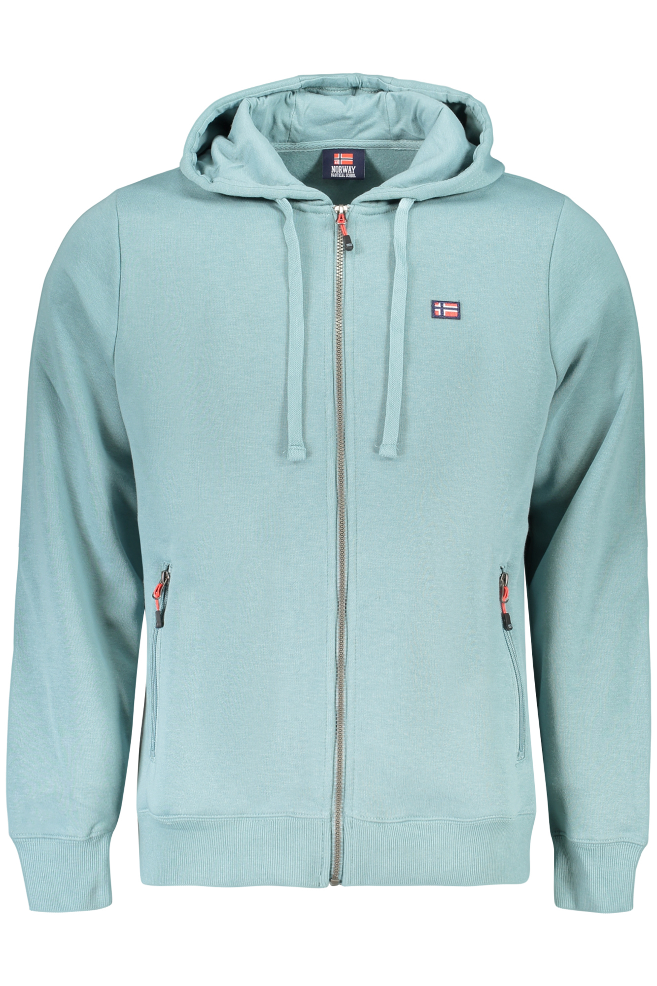 NORWAY 1963 FELPA CON ZIP UOMO - Verde