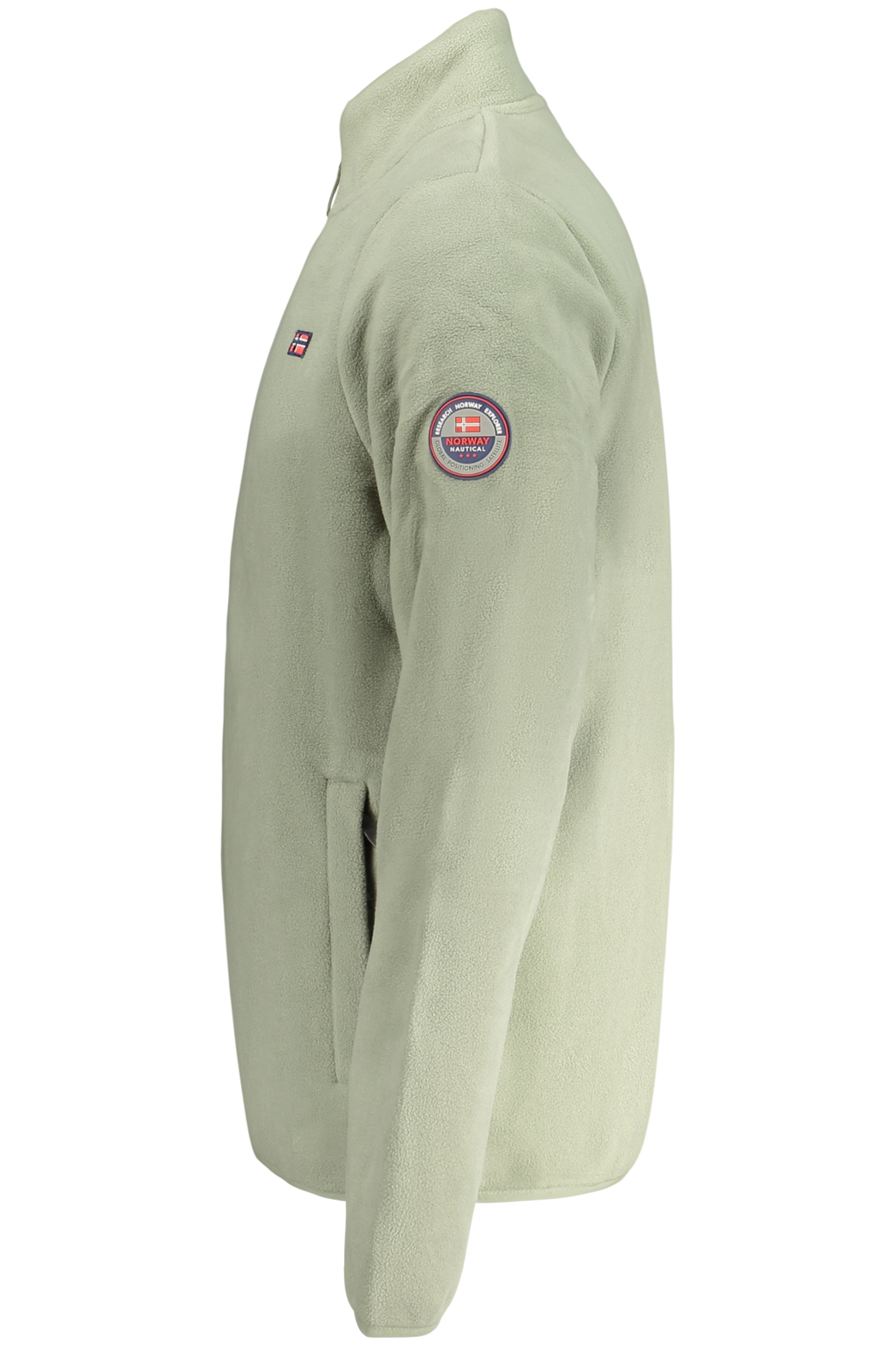 NORWAY 1963 FELPA CON ZIP UOMO - Verde - immagine 3