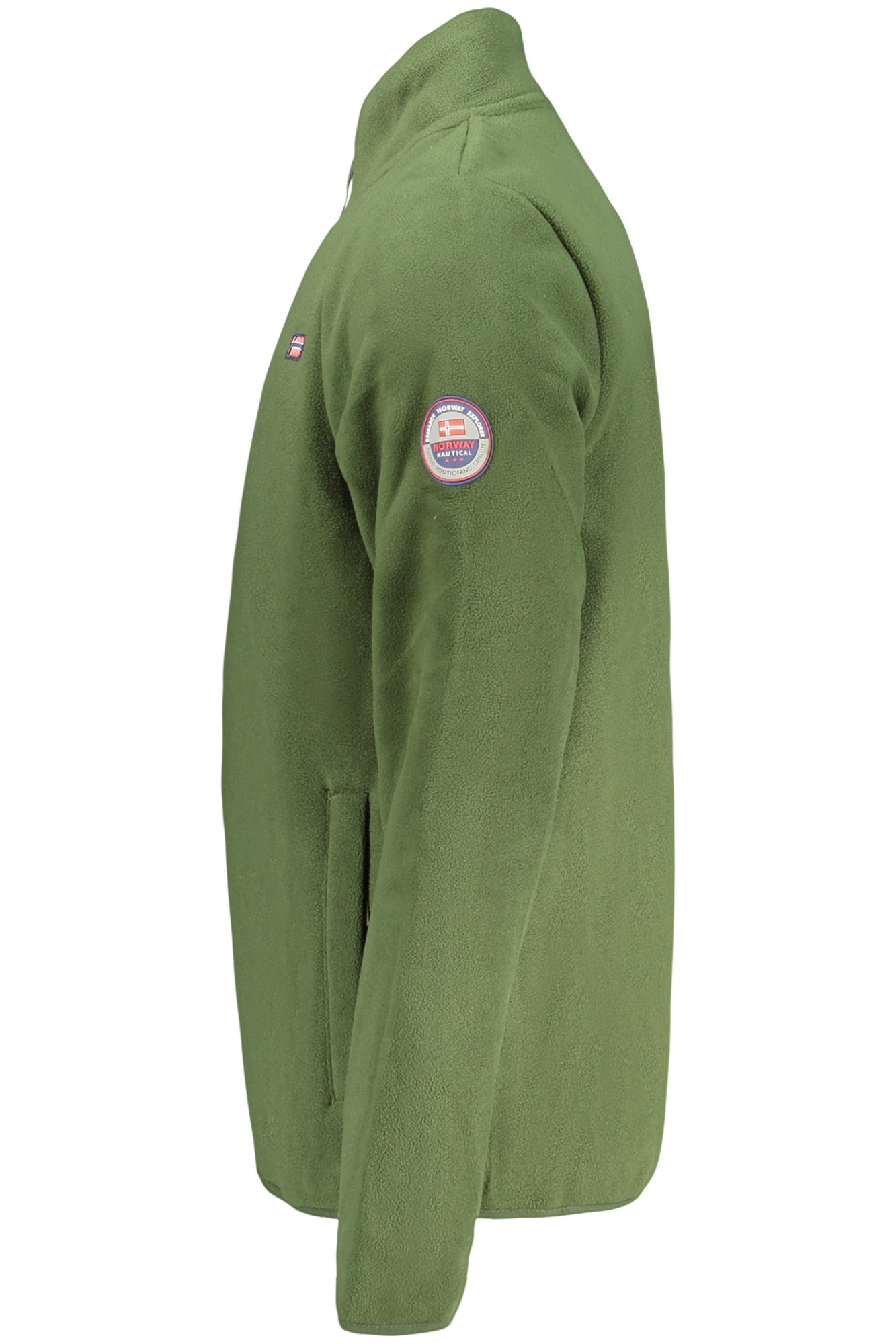 NORWAY 1963 FELPA CON ZIP UOMO - Verde - immagine 3