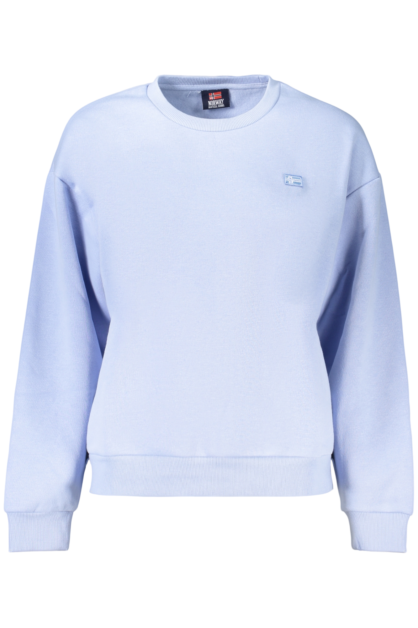 NORWAY 1963 FELPA SENZA ZIP DONNA - Azzurro