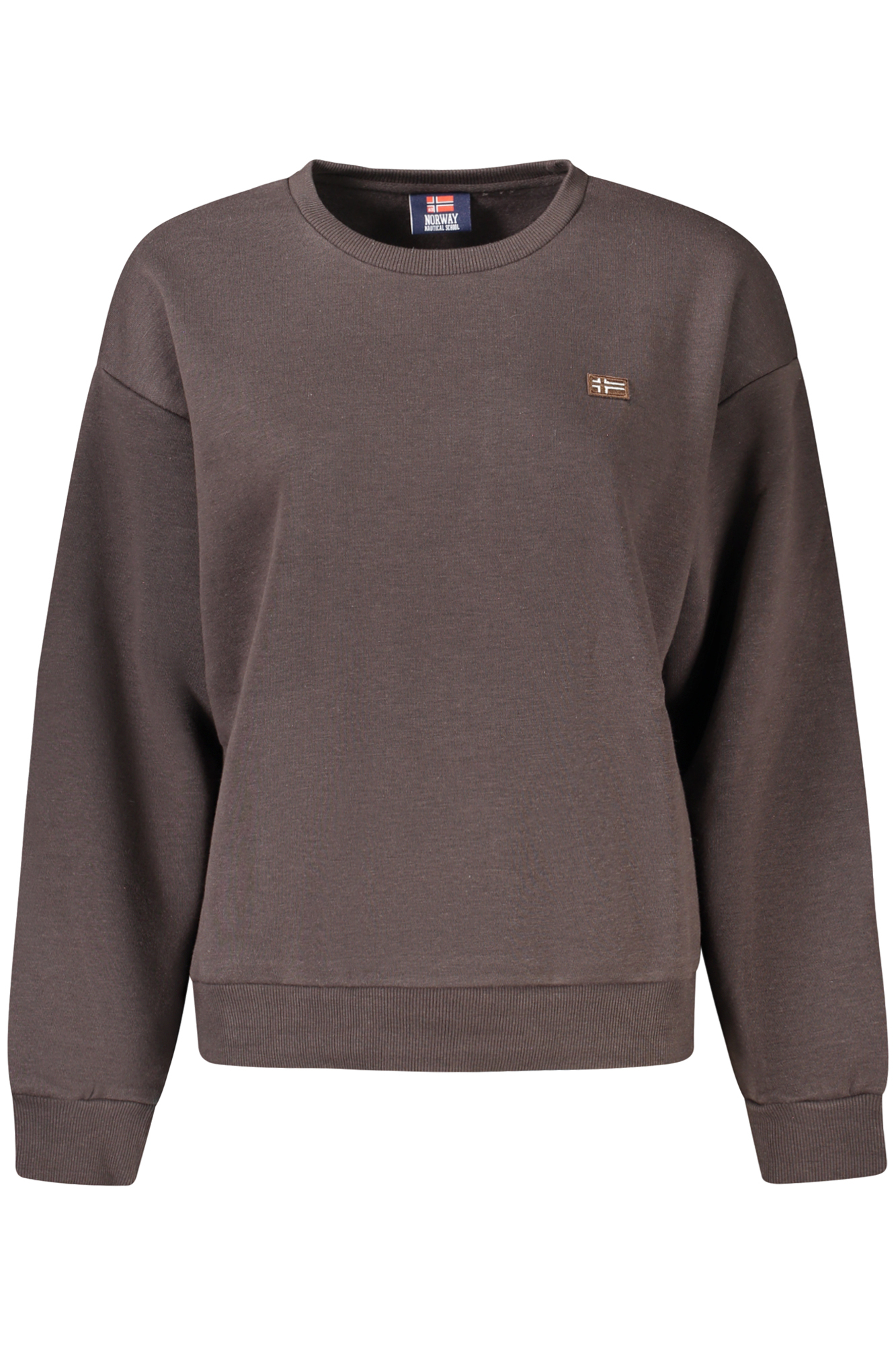 NORWAY 1963 FELPA SENZA ZIP DONNA - Marrone
