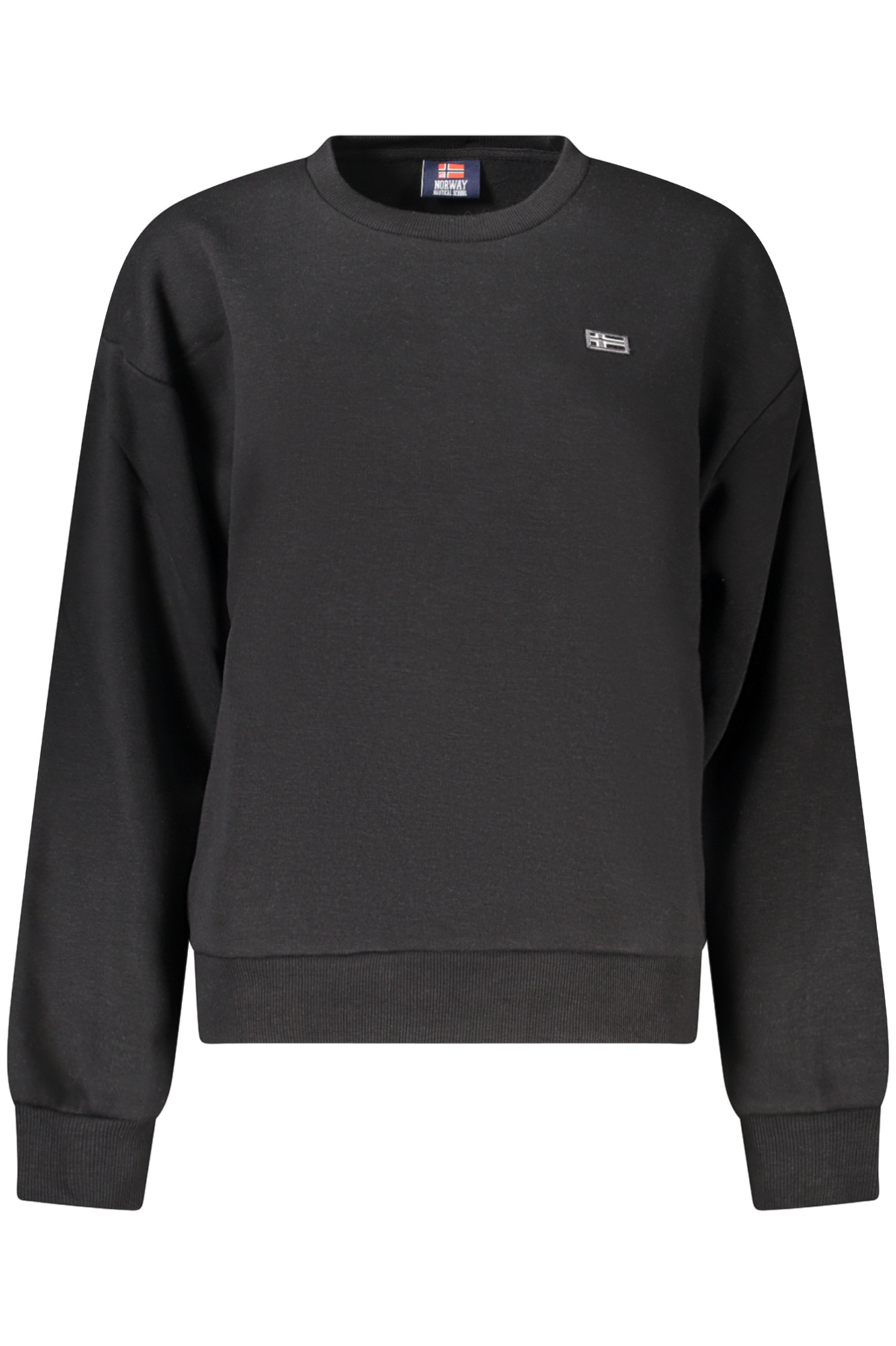 NORWAY 1963 FELPA SENZA ZIP DONNA - Nero