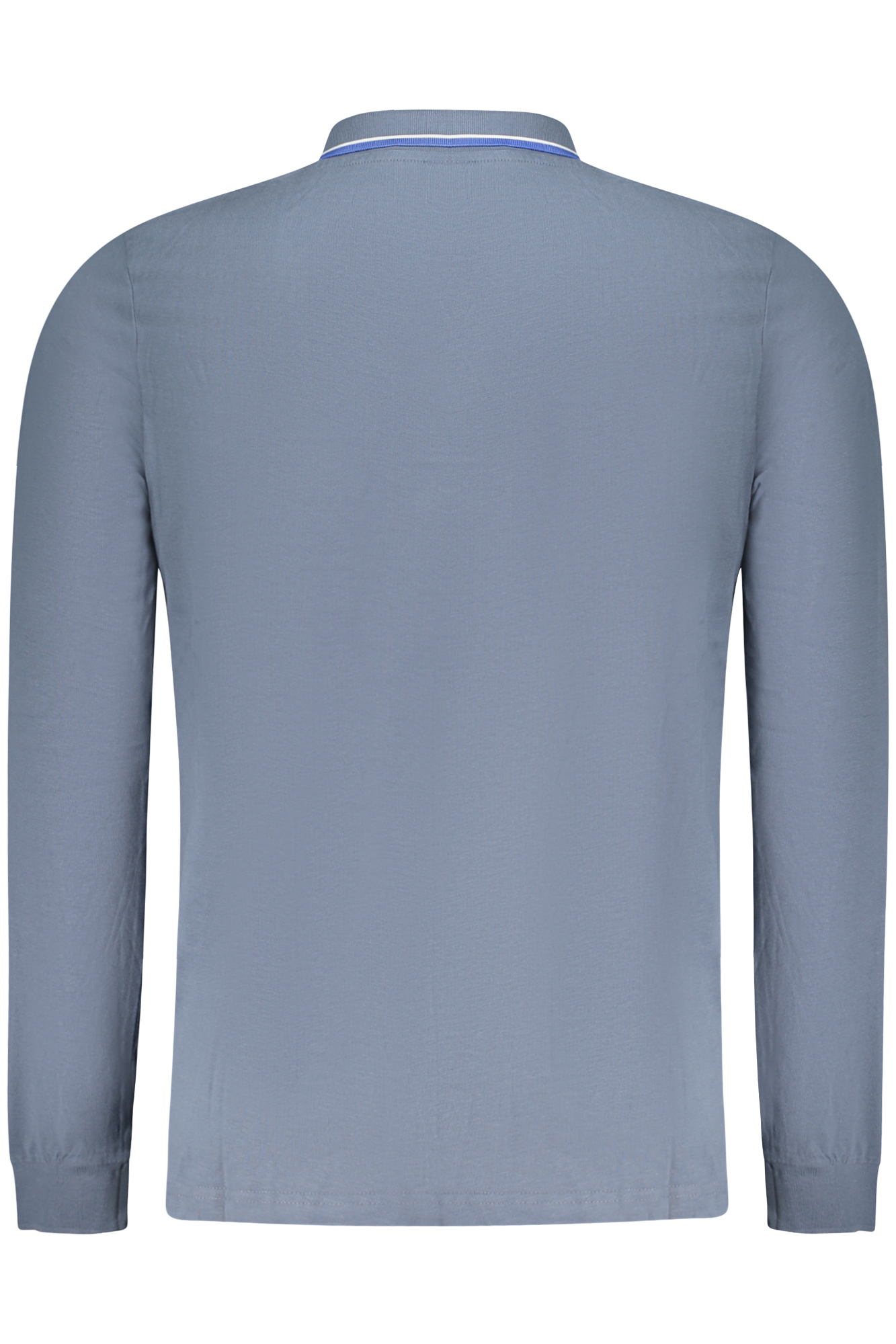NORWAY 1963 POLO MANICHE LUNGHE UOMO - Blu - immagine 2