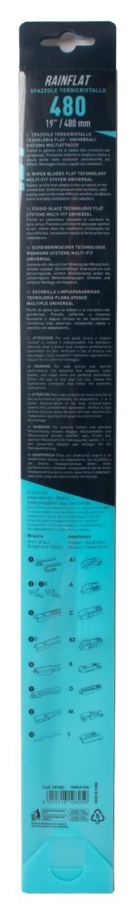 Spazzola tergicristallo Rainflat 480 mm - immagine 3