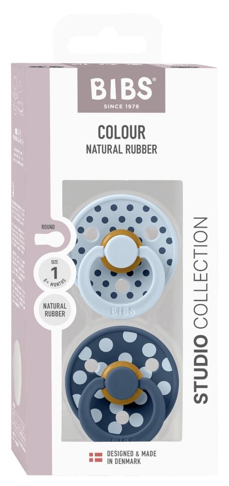 Studio Polka 2 ciucci in lattice taglia 1 Baby Blue/Steel Blue - immagine 2