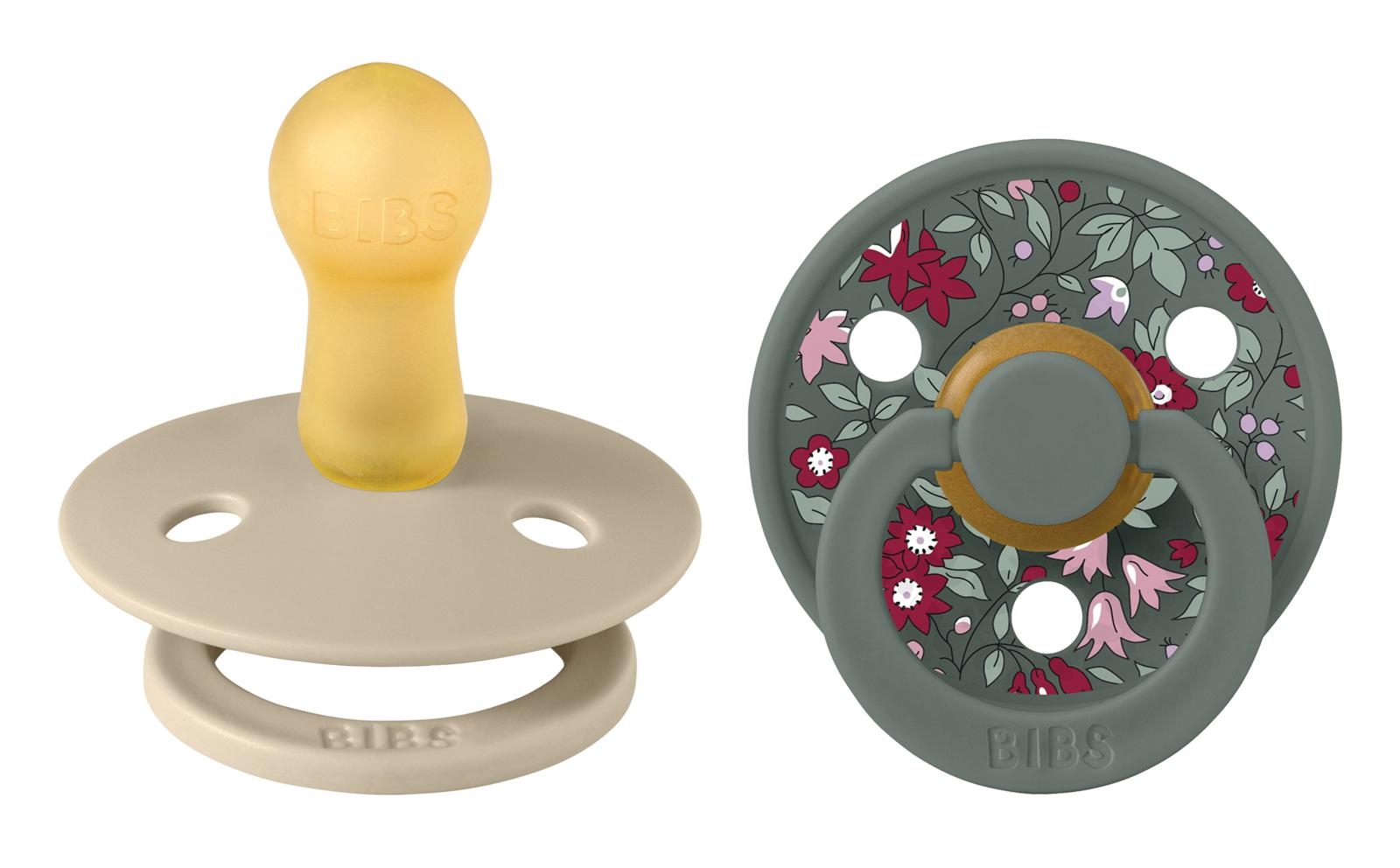 Colour x Liberty 2 ciucci in lattice taglia 2 Chamomile Lawn/Pine Mix