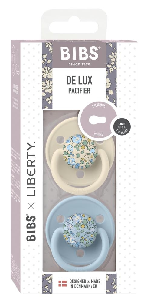 De Lux x Liberty 2 ciucci in silicone taglia unica Eloise/Baby Blue Mix - immagine 2