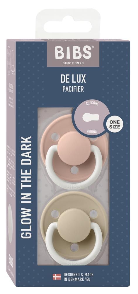 De Lux 2 ciucci in silicone taglia unica Blush Glow/Vanilla Glow - immagine 2