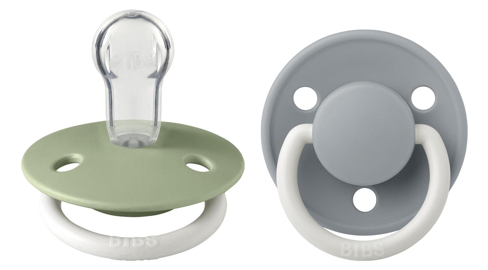 De Lux 2 ciucci in silicone taglia unica Sage Glow/Cloud Glow