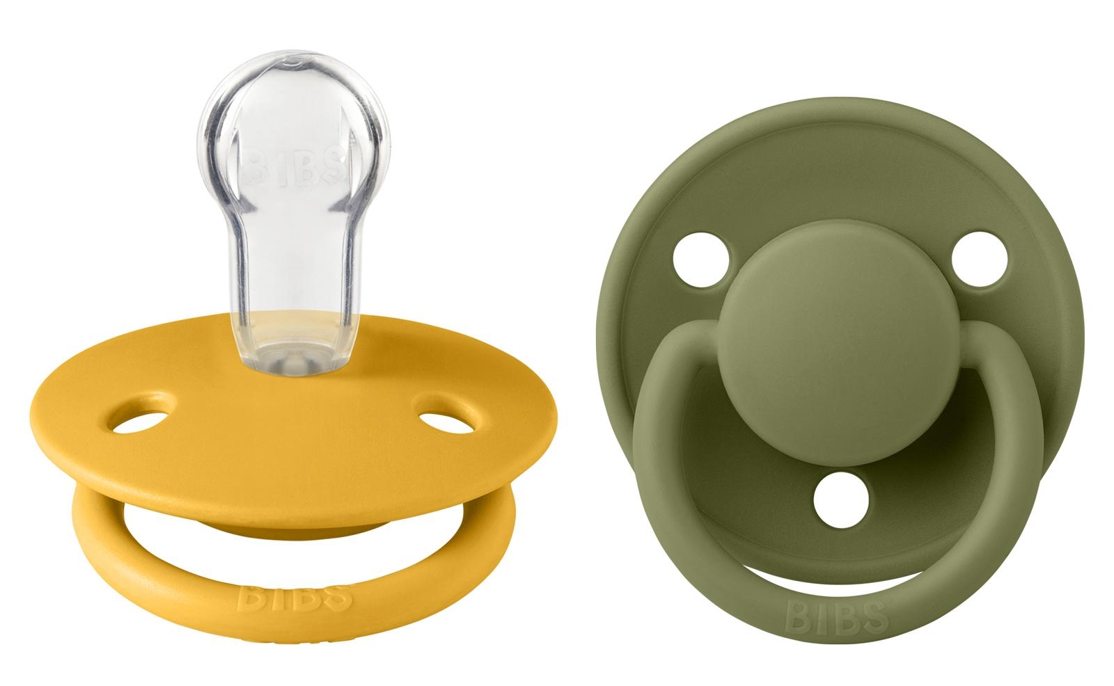De Lux 2 ciucci in silicone taglia unica Dusty Honey Bee/Olive