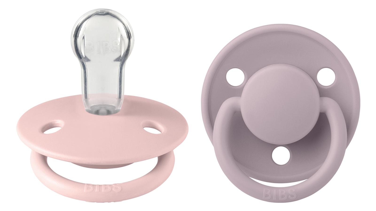 De Lux 2 ciucci in silicone taglia unica Blossom/Dusky Lilac