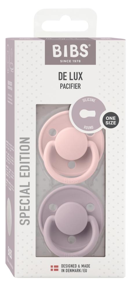 De Lux 2 ciucci in silicone taglia unica Blossom/Dusky Lilac - immagine 2