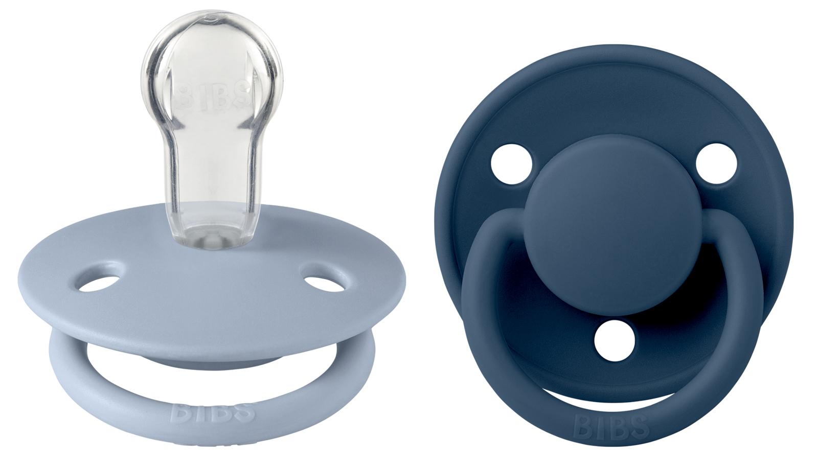 De Lux 2 ciucci in silicone taglia unica Dusty Blue/Steel Blue