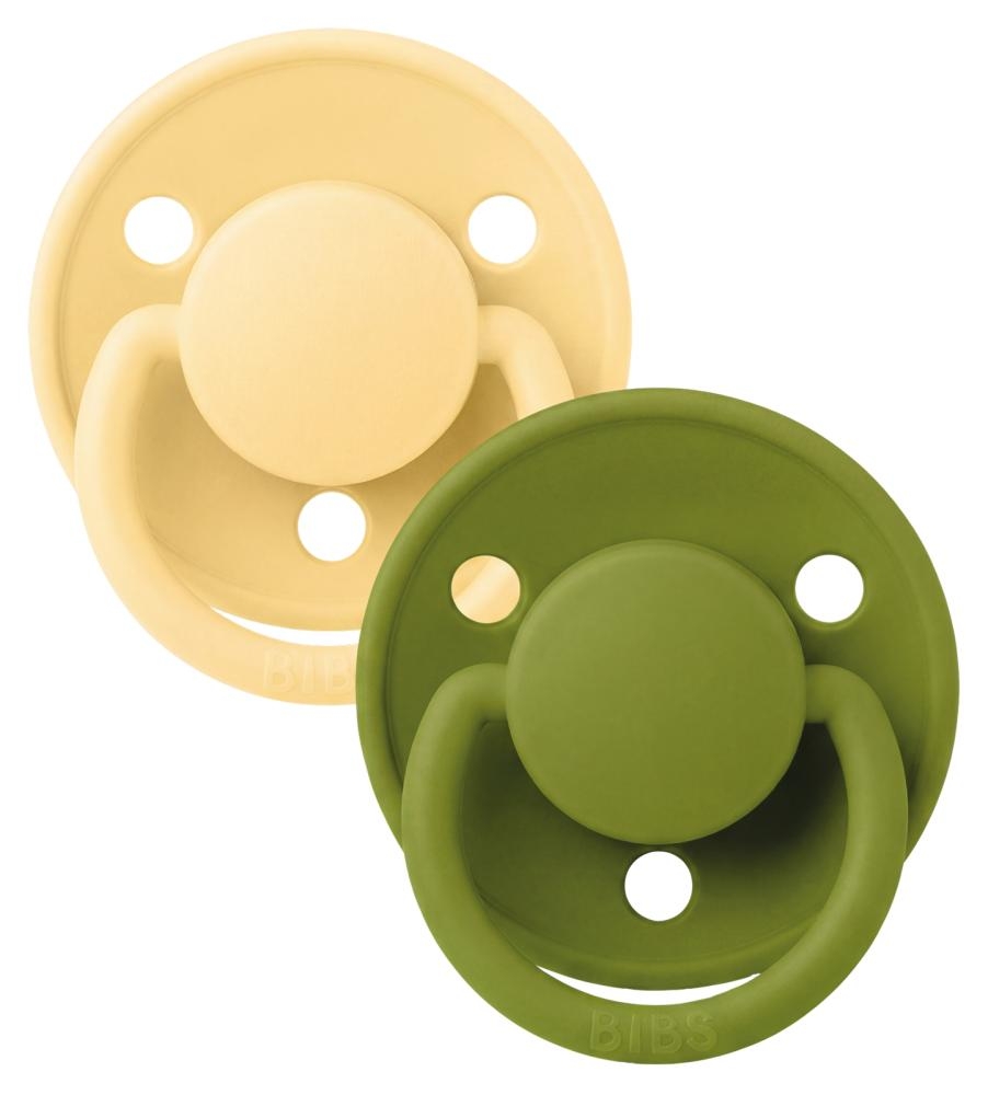 De Lux 2 ciucci in silicone taglia unica Pale Butter/Wasabi - immagine 2