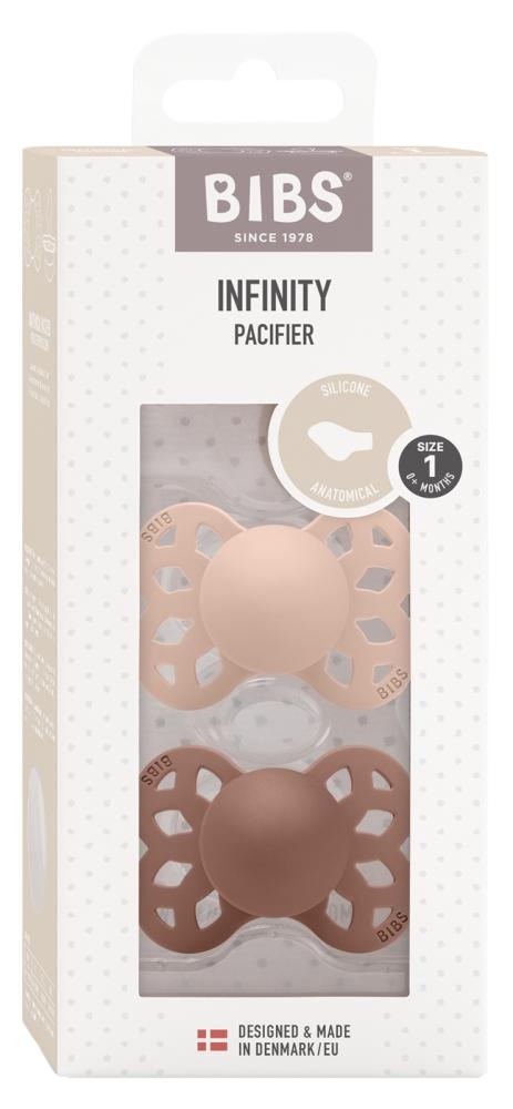 Infinity 2 ciucci in silicone taglia 1 Blush/Wood - immagine 2