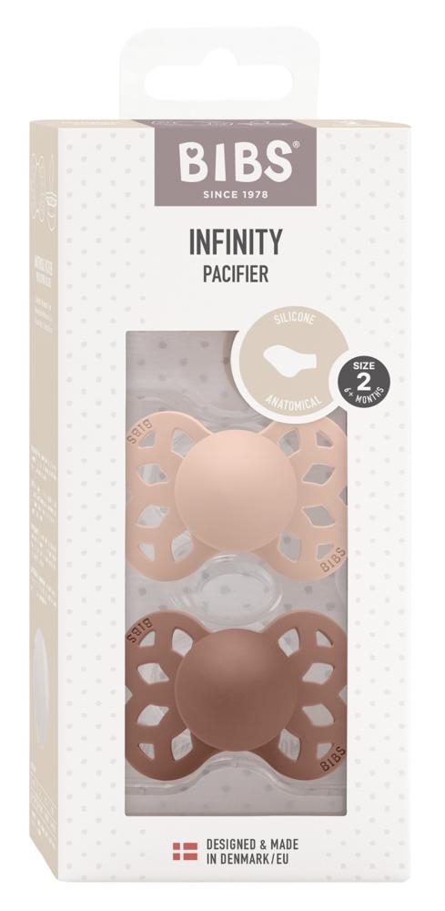 Infinity 2 ciucci in silicone taglia 2 Blush/Wood - immagine 2