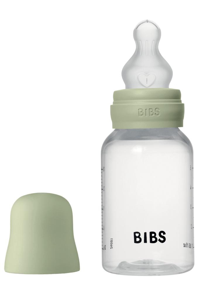 Biberon in plastica con tettarella in silicone 150 ml flusso lento Sage