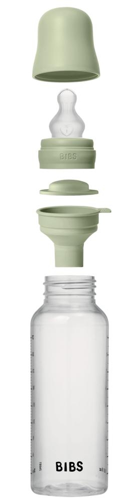 Biberon in plastica con tettarella in silicone 270 ml flusso medio Sage - immagine 2