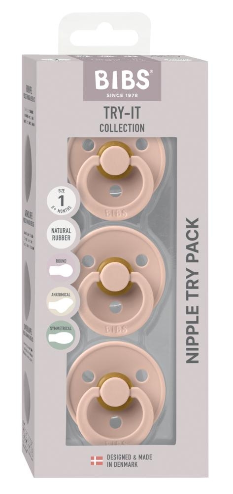Colour Try-it 3 ciucci in lattice taglia 1 Blush - immagine 2