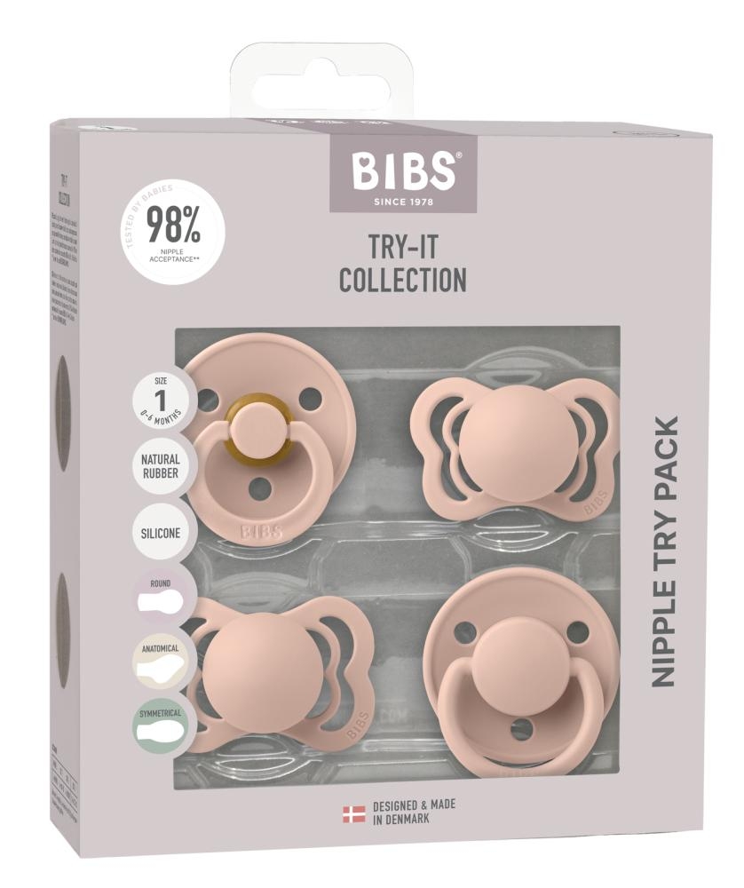 Try-it collection 4 ciucci in lattice/silicone taglia 1 Blush - immagine 3