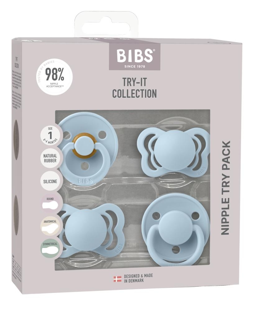 Try-it collection 4 ciucci in lattice/silicone taglia 1 Baby Blue - immagine 2