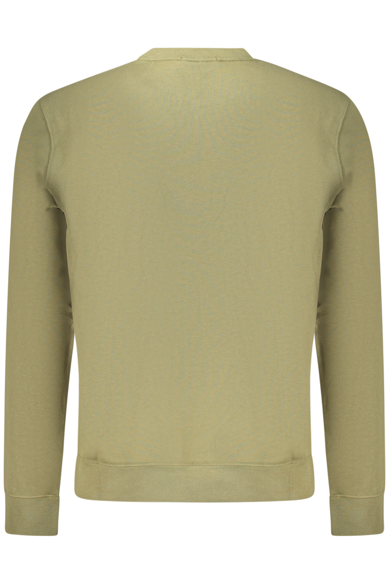 CALVIN KLEIN FELPA SENZA ZIP UOMO - Verde - immagine 2