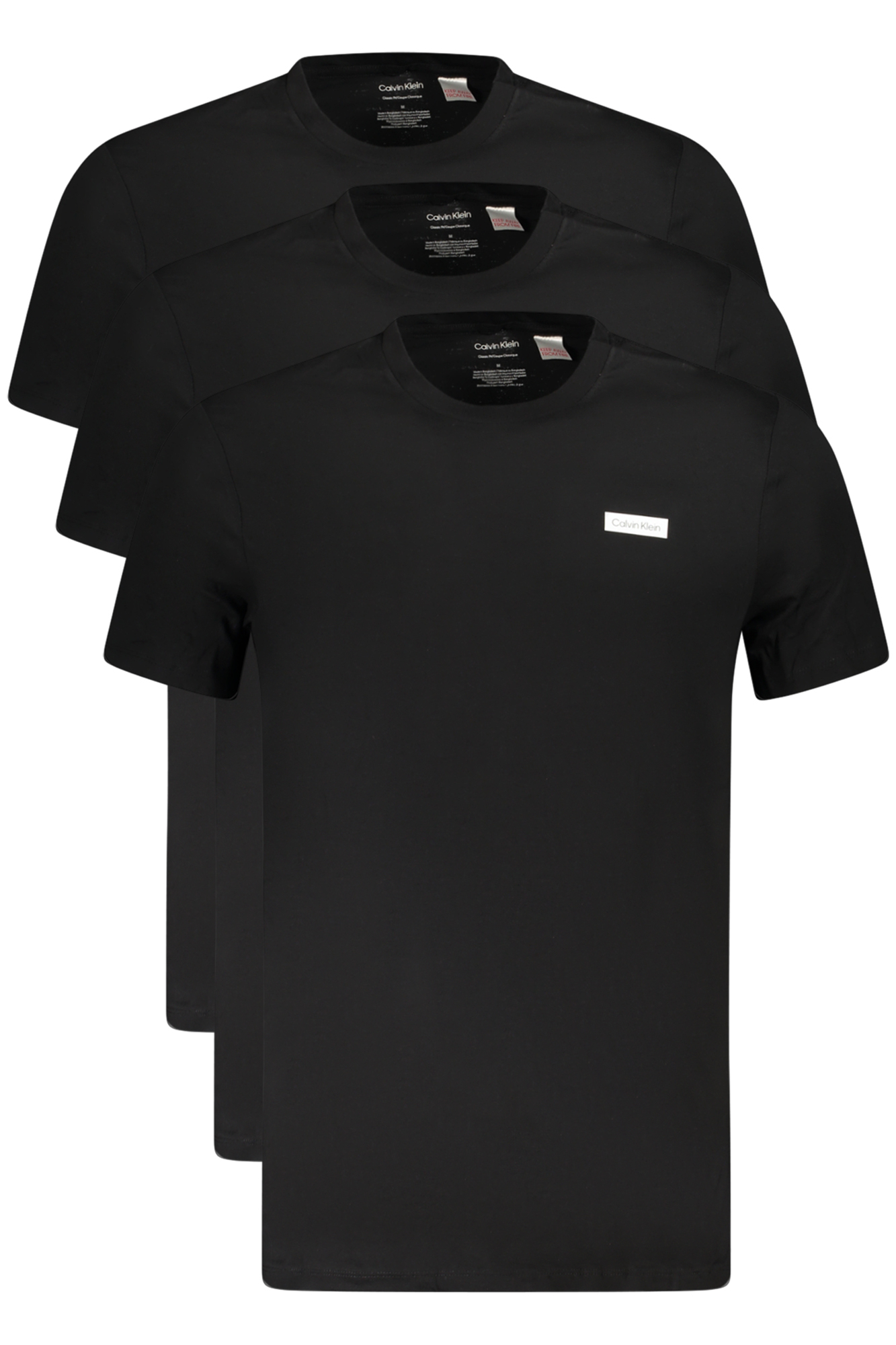 CALVIN KLEIN T-SHIRT ESTERNABILE UOMO - Nero