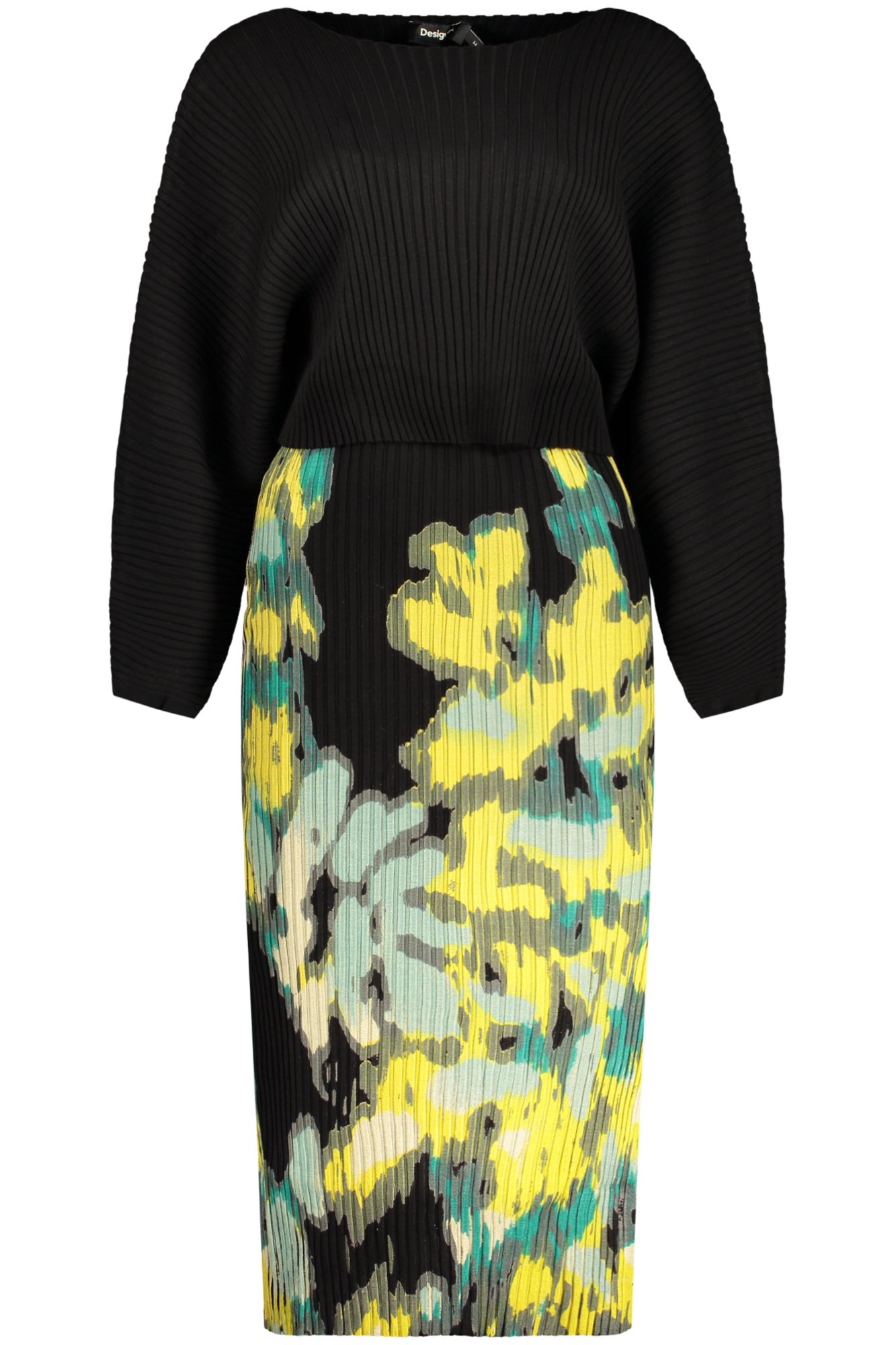 DESIGUAL ABITO LUNGO DONNA - Nero