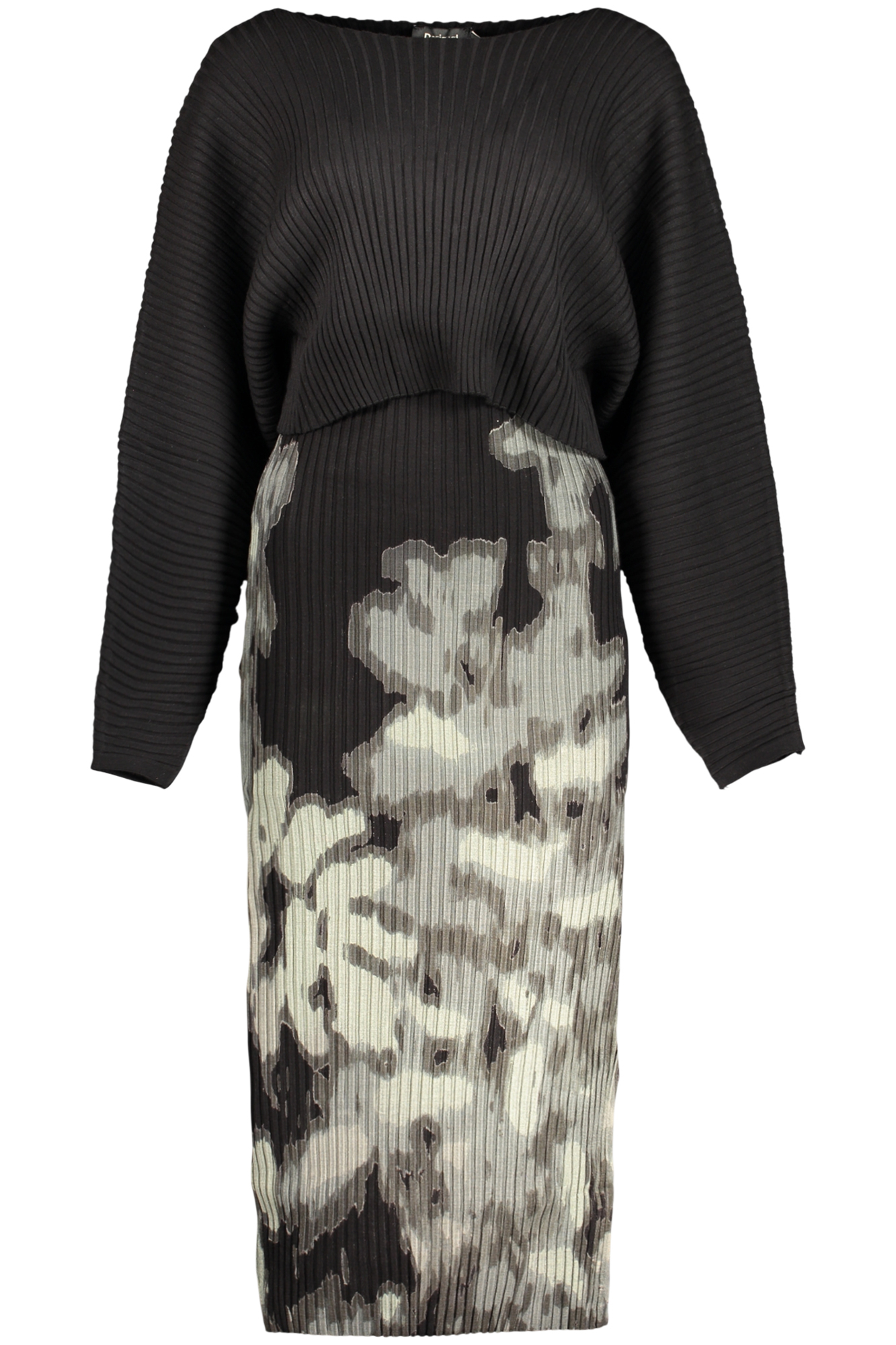 DESIGUAL ABITO LUNGO DONNA - Nero