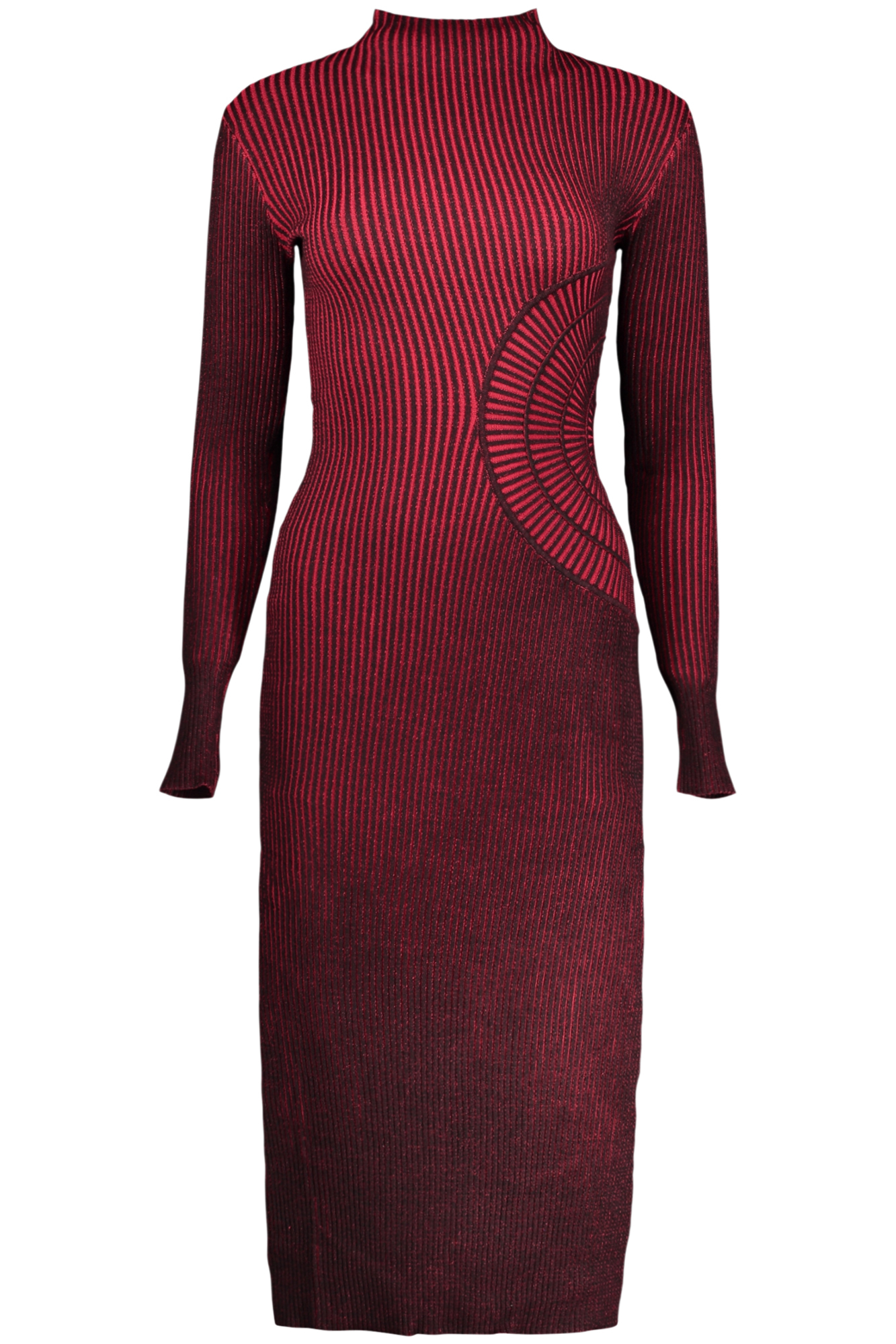 DESIGUAL ABITO LUNGO DONNA - Rosso