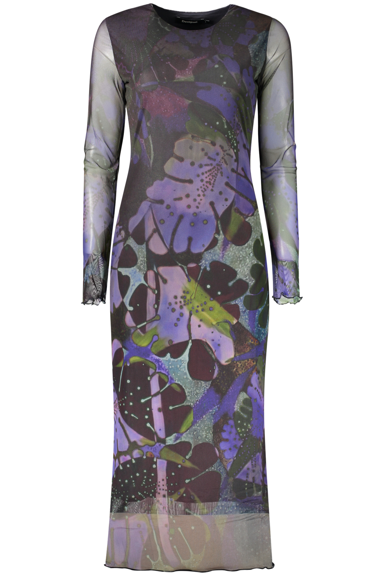 DESIGUAL ABITO LUNGO DONNA - Viola