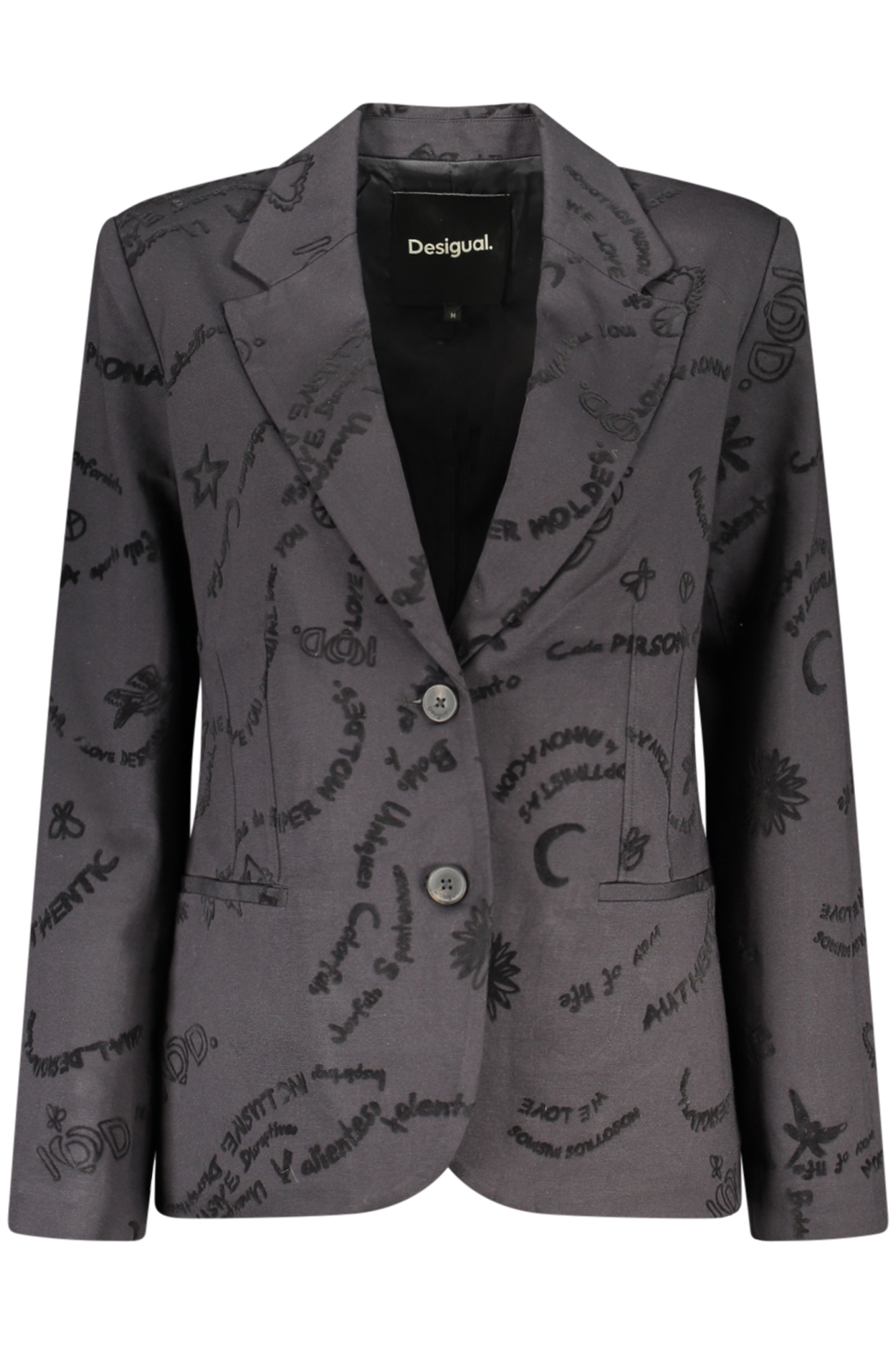 DESIGUAL GIACCA CLASSICA DONNA - Nero
