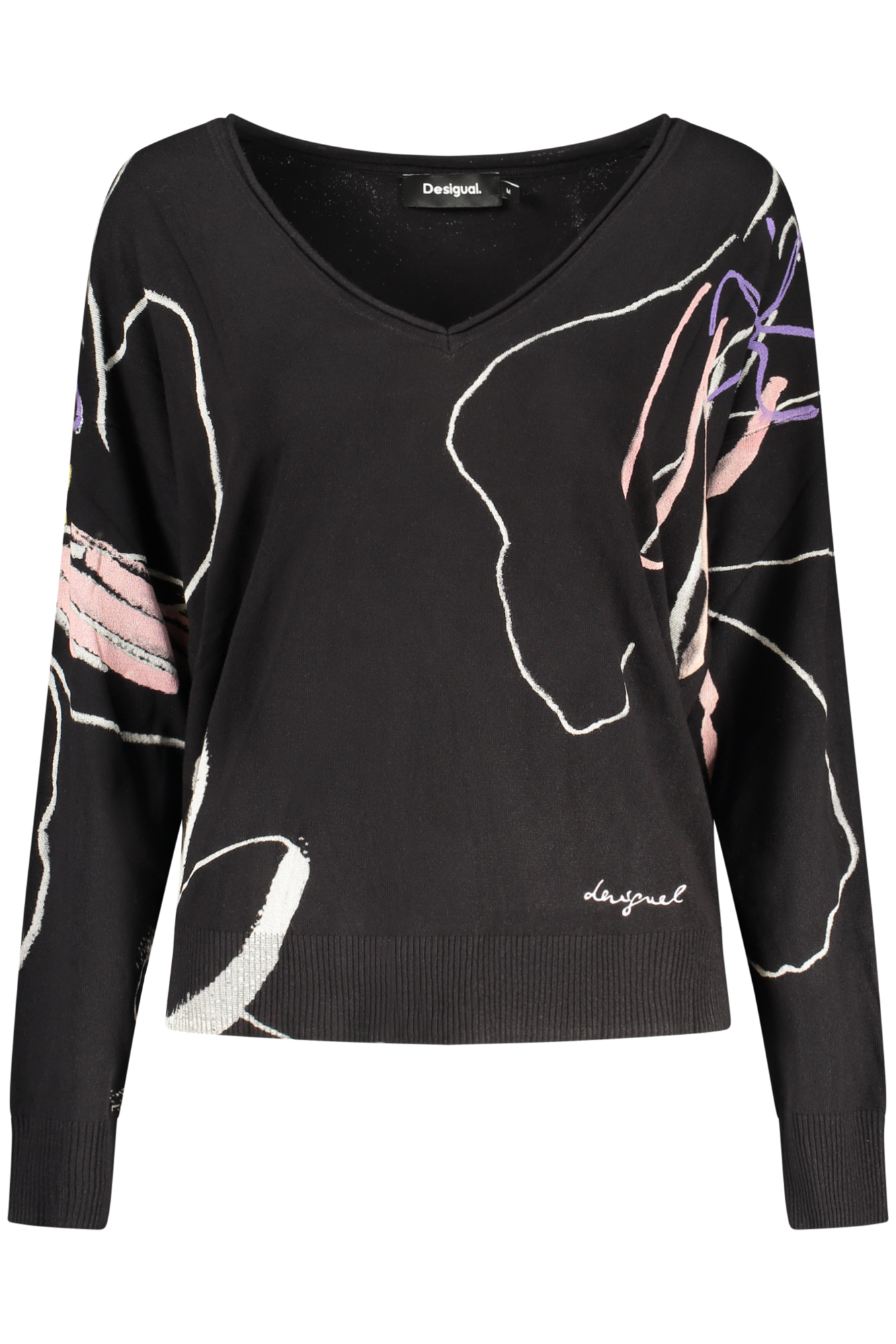 DESIGUAL MAGLIA DONNA - Nero