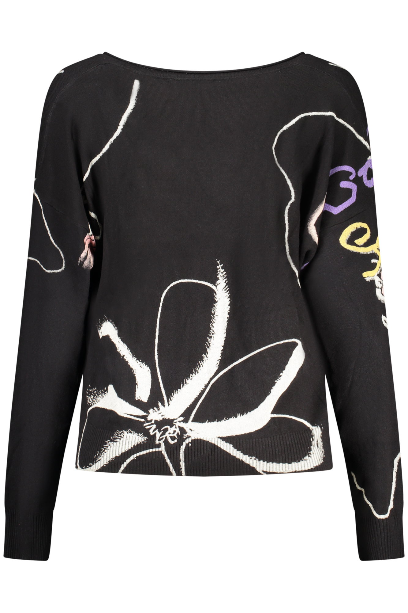 DESIGUAL MAGLIA DONNA - Nero - immagine 2