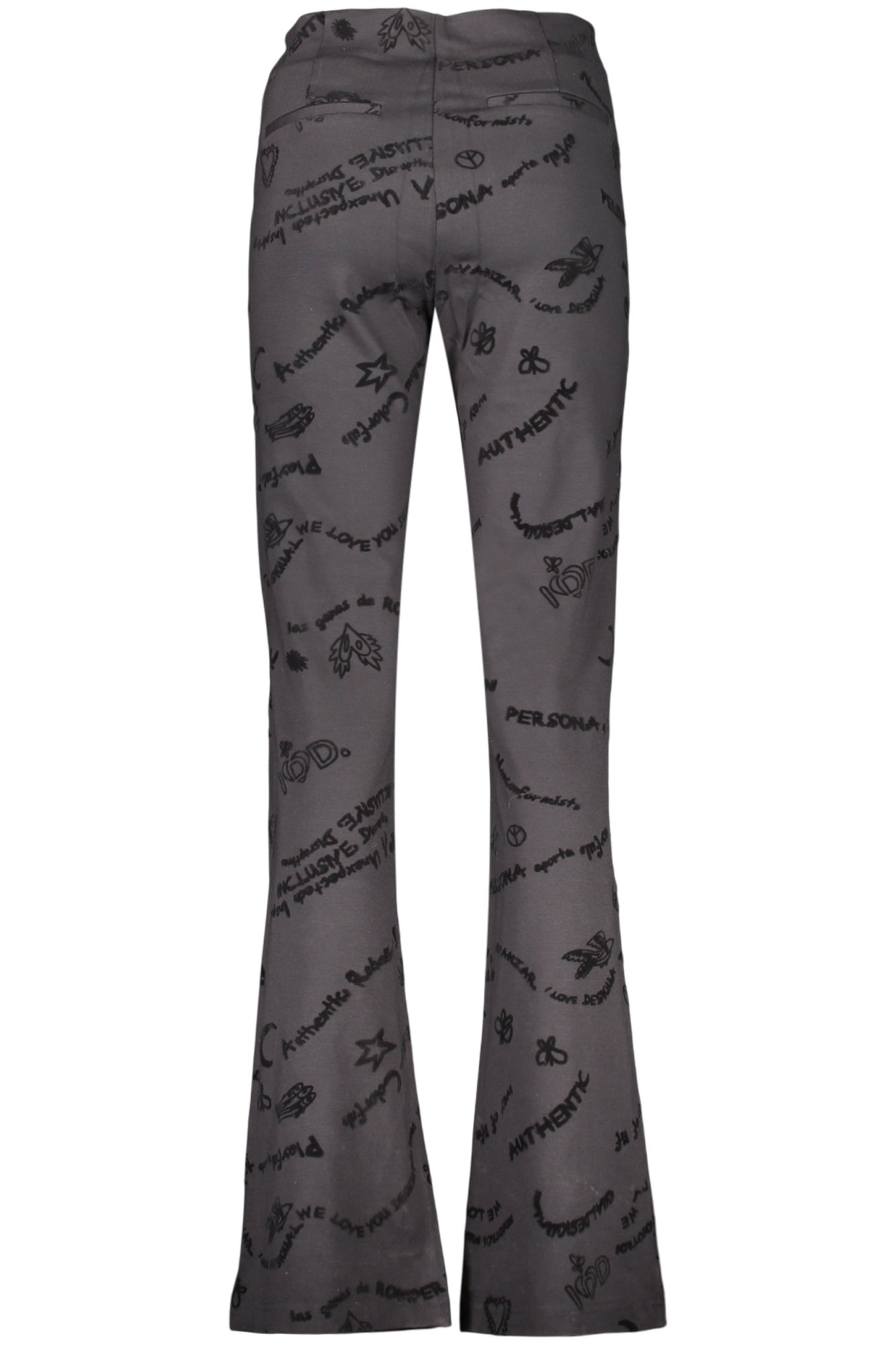 DESIGUAL PANTALONE DONNA - Nero - immagine 2