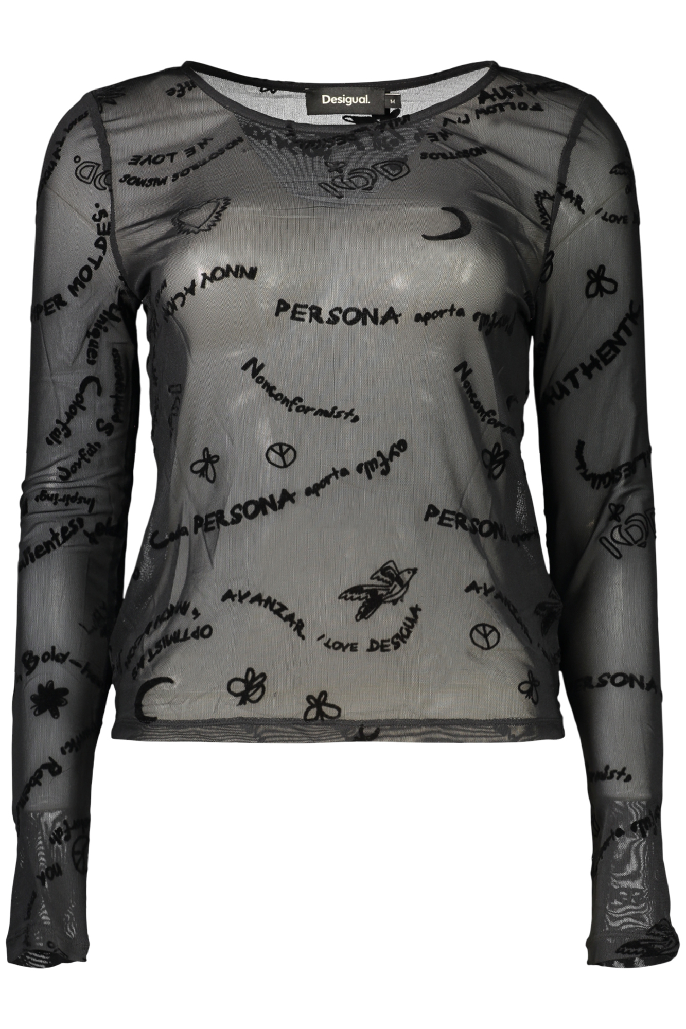 DESIGUAL PANTALONE DONNA - Nero - immagine 3
