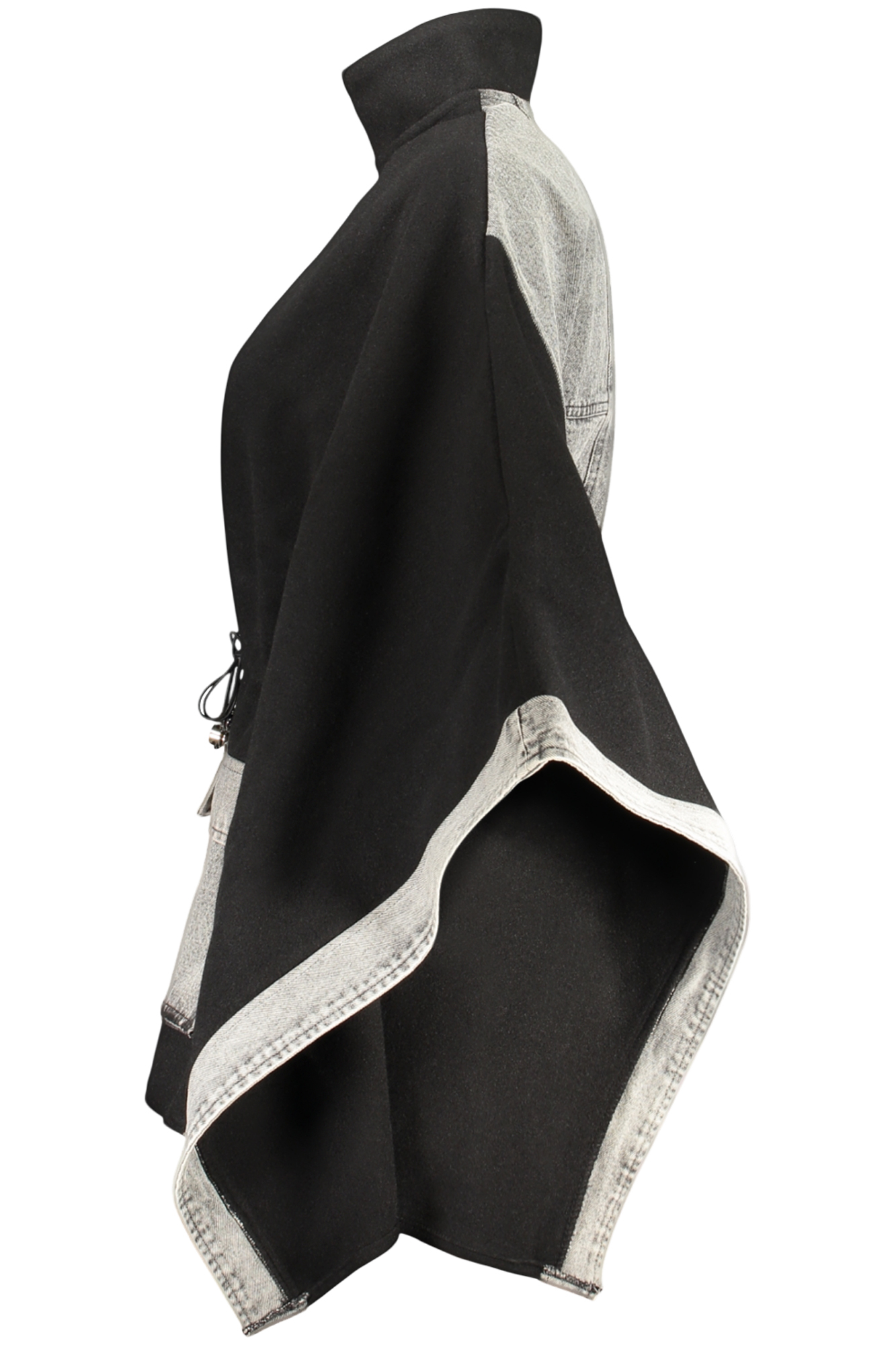 DESIGUAL PONCHO DONNA - Nero - immagine 3